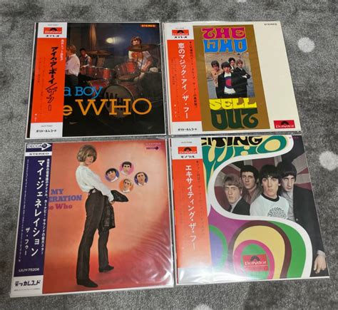 アナログ盤 ザ フー The Who Lp レコード 4枚セット モッズ 国内盤帯付whothe｜売買されたオークション情報、yahoo