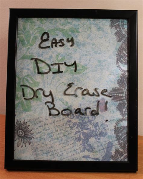 This instructable will show how to build a glass whiteboard that will never wear out and never ghost. How to Make a Dry Erase Board | DIY Glass Dry Erase Board