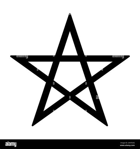 Pentagram Symbol Illustration Stock Vector Image And Art Alamy