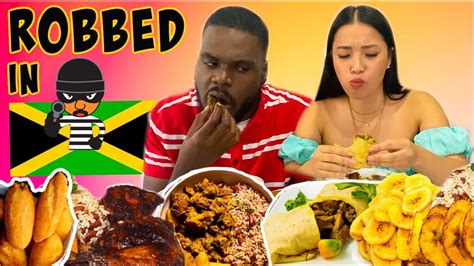 Caribbean Mukbang Our Jamaica Experience Storytime Interracial Couple Awbm Blasian