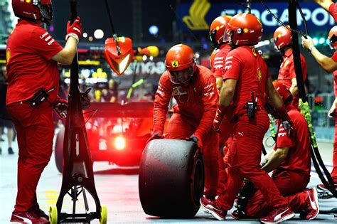 Singapore F1 Grand Prix Practice Session