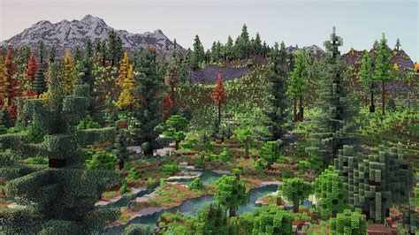 Minecraft Player Spends A Year Revamping Terrain Generation Results
