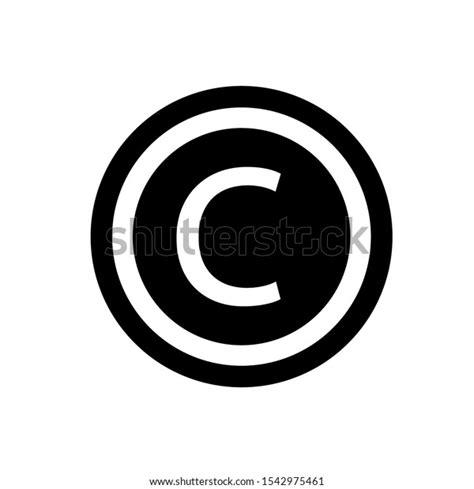 Trademark Registered Copyright Symbols Stock Vector Royalty Free