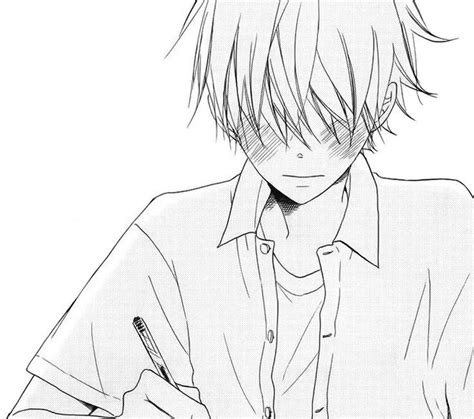 Monochrome Manga Boy Pinterest Image 2947483 On