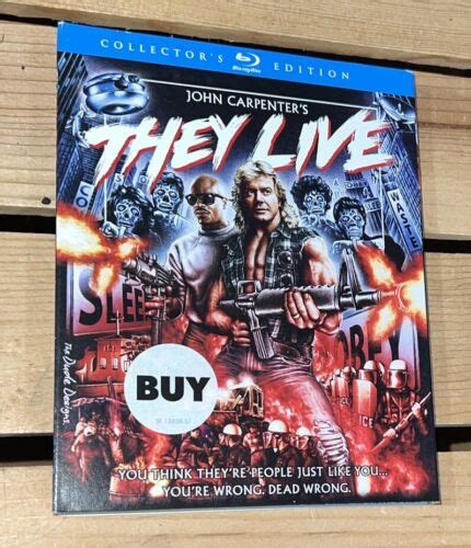 They Live Collectors Edition Blu Ray 1988 Wslipcover Scream