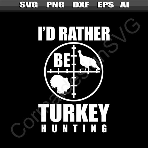turkey hunting svg turkey hunter svg crossbow hunting svg etsy