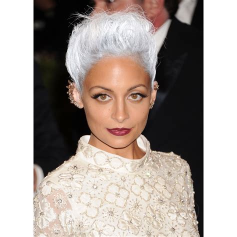 Honey blonde, brown, blue, and dark silver can look great as just. The Best Celebrity Grey Hair Color Inspiration | Allure