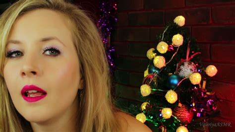 ☃asmr ☃ Christmas Kissesand Your Favorite Triggerseating Sounds And Close Up Whispering☃