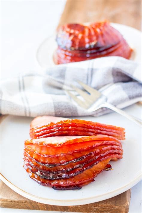 Dijon Maple Glazed Spiral Ham Kitchen Divas