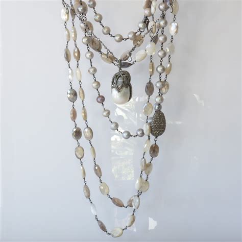 Diamond Necklaces Pearl Necklace Chain Necklace Natural Gemstones