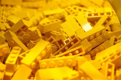 Yellow Lego Bricks Yellow Aesthetic Pastel Yellow Theme Yellow