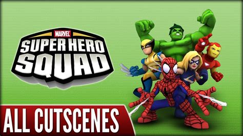 Marvel Super Hero Squad Ps2 All Cutscenes Youtube
