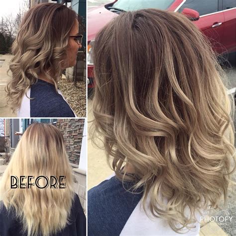 Ash Blonde Balayage Hair Color G Michael Salon Indianapo