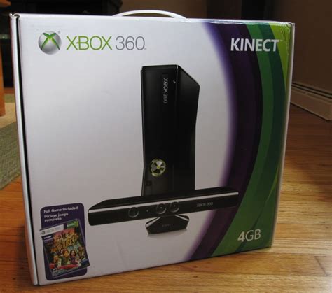 Microsoft Xbox 360 S 4 Gb Console With Kinect Special Offer My Xbox