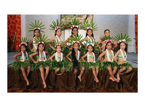 Young Chamorro Dancers Northern Marianas Northern Mariana Islands