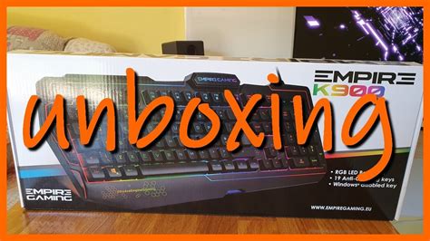Unboxing Du Clavier K900 Empire Gaming Youtube