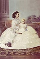 1863 (estimated) Alexandra Iosifovna with son Vyacheslav | Grand Ladies ...