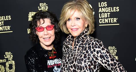 Jane Fonda And Lily Tomlin Celebrate Los Angeles Lgbt Centers 50th Anniversary Brigitte