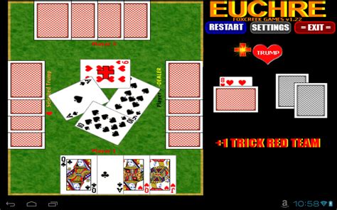 The score is simply the sum of the dice. Euchre (FREE): Amazon.co.uk: Appstore for Android