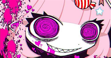 Creepy Crazy Candy Girl Fantastic Faces Pinterest Girls Anime