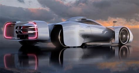 Mercedes Benz Designer Renders A Futuristic Pagani Supercar