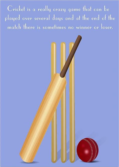 Cricket Greeting Card Uk Office Products