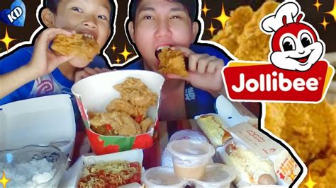 Jollibee Mukbang With Emannuel Bida And Saya Saya 2019 Youtube