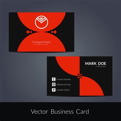 Get $5 designer coupon packs. Free Vector | Creative business card design
