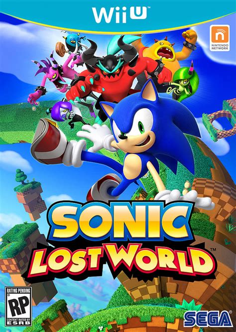 Superphillip Central Sonic Lost World Wii U 3ds Box Arts