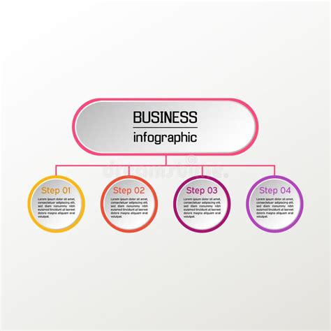 Vector Circle Infographic Business Diagrams Presentations And Charts