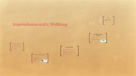 Imperialismus Und 1 Weltkrieg By Jasmin Von Den Hoff On Prezi