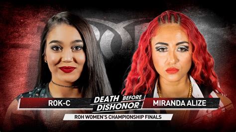 Rok C Wins Roh Womens World Title At Death Before Dishonor
