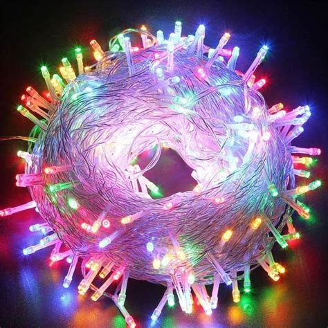 Buy Outdoor String Lights 10m Led Garland String Fairy Light 8 Mode