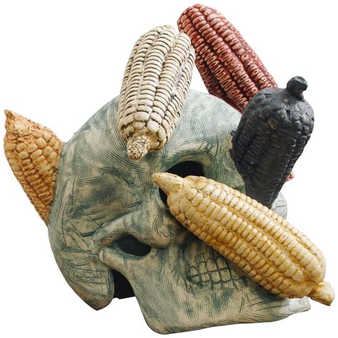 Mexican Day Of The Dead Ceramic Skull Folk Art Sculpture Edition 130