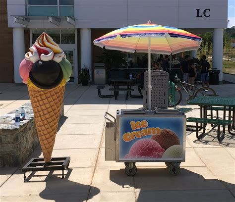 Giant Ice Cream Cone Statue Prop Magic Special Events Event Rentals Near Me Richmond Va