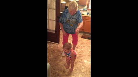 Grandma Teaches Granddaughter How To Dance Youtube