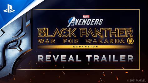 Marvels Avengers Trailer Revelação Black Panther Ps5 Ps4 Youtube