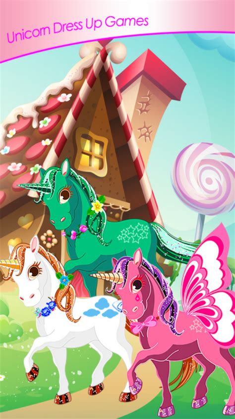 El unicornio tiene un mecanismo manual para mover las alas. Unicornio Juegos De Vestir: Amazon.es: Appstore para Android