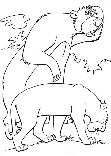 If the 'download' 'print' buttons don't work, reload this page by f5 or command+r. Kids-n-fun.com | 62 coloring pages of Jungle Book