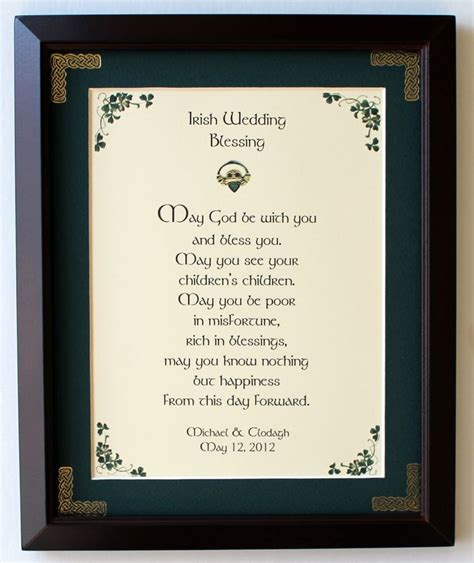 Irish Wedding Blessings And Quotes Quotesgram