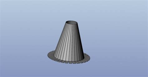 Convert Traffic Cone To Sheet Metal Part Solidworks Autocad Forums