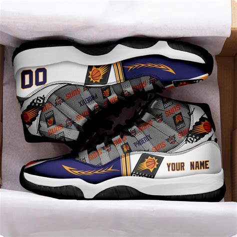 Phoenix Suns Nba Playoffs 2023 Air Jordan11 Custom Trending Sneaker