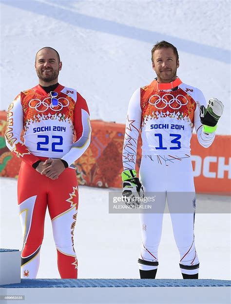 Bronze Medallists Canadas Jan Hudec And Us Skier Bode Miller News