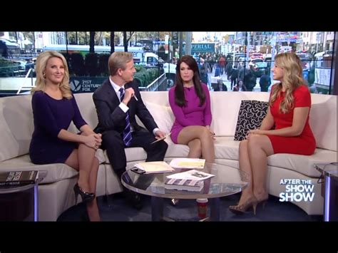 Heather Childers And Kimberly Guilfoyle Showing Off Their Legs On Fox And