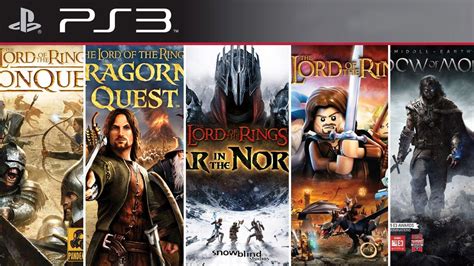 The Lord Of The Rings Games For Ps3 Youtube