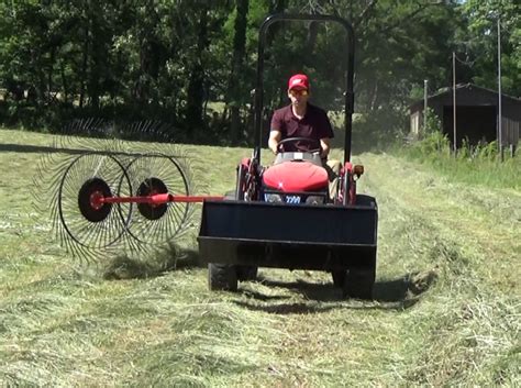 Hay Rake And Baler Hasma