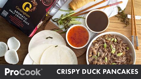 How To Make Crispy Duck Pancakes With Gressingham Duck Recipe Youtube