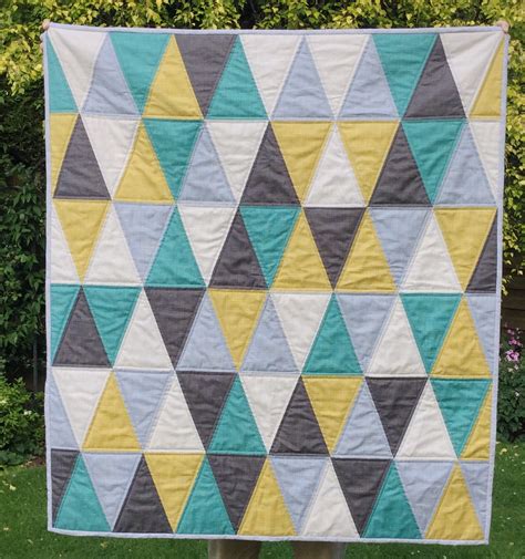 Mack And Mabel Triangle Baby Quilt Free Pattern