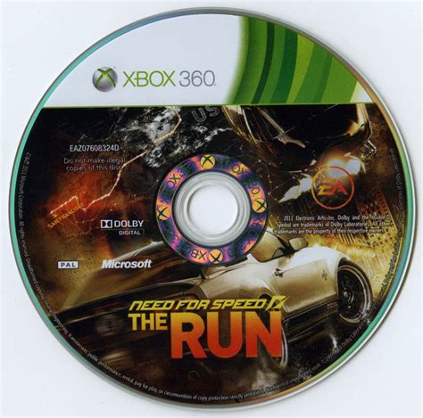 Need For Speed The Run Limited Edition 2011 Xbox 360 Box Cover Art