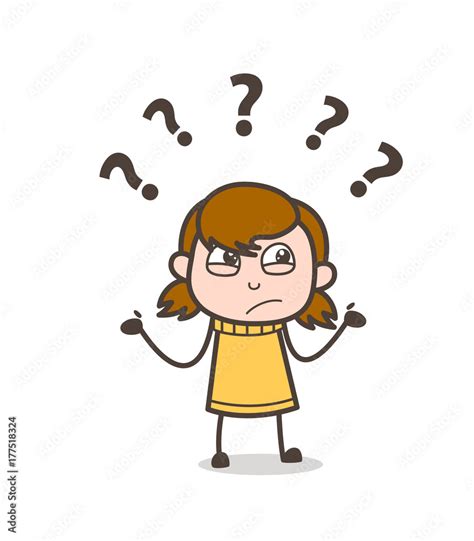 Clipart Confused Child Cartoon